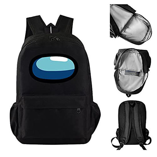 Picture of Black Backpacks Travel Laptop Durable Multifunctional Casual Shoulders Bag Backpack for Men