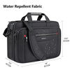 Picture of VANKEAN Laptop Briefcase Premium Laptop Case Fits Up to 17.3 Inch Business Shoulder Bag Laptop Expandable Water-Repellent Messenger Bag for Men/ Women Computer Bag for Travel/ Business/ School-Black