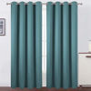 Picture of LEMOMO Sea Teal Thermal Blackout Curtains/52 x 108 Inch/Set of 2 Panels Room Darkening Curtains for Bedroom