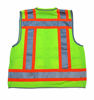 Picture of REXZUS=VERO1992 (A) Reflective Vest Class 2 Heavy Woven Two Tone Engineer Hi Viz Yellow safety vest 3M 8712 Tape (X-Large, Yellow)