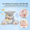 Picture of BEREST Rechargeable Dreamy Sheep, Baby Cry Sensor Mom's Heartbeat Lullabies & Shusher White Noise Machine, Nursery Decor Night Light Projector, Toddler Crib Sleeping Aid, Baby Shower Gifts Portable