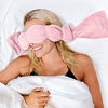 Picture of Nodpod Gentle Pressure Sleep Mask | Patented Light Blocking Design for Sleeping, Travel & Relaxation | Bead Filled, Machine Washable, BPA Free Eye Pillow (Blush Pink)