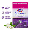 Picture of Clorox Scentiva Fabric Softening Dryer Sheets in Tuscan Lavender & Jasmine, 105 Count - 6 Pack, 6 Count