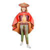 Picture of Girls Dragon Costume and The Warrior Outfits Halloween Adventure Cosplay Jumpsuit Dress Up with Cape 3-10 Years