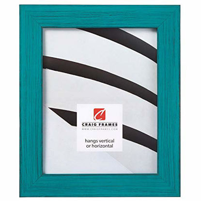 Picture of Craig Frames Jasper Picture Frame, 12 x 12 Inch, Country French Teal