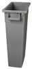 Picture of AmazonCommercial 23 Gallon Commercial Slim Trash Can, Grey, 1-pack