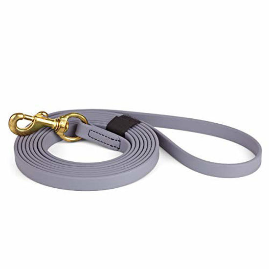 Viper - Biothane K9 Working Dog Leash Waterproof Lead for Tracking Training  Schutzhund Odor-Proof Long Line with Solid Brass Snap for Puppy Medium and