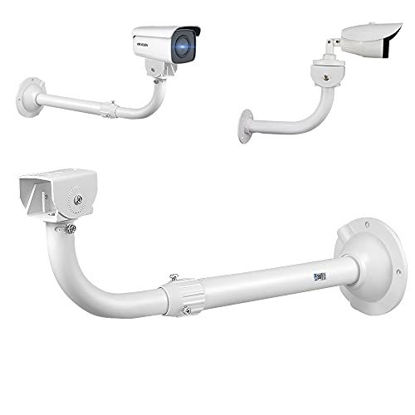 Picture of compcctv CCTV Security Camera Mount Bracket, Telescopic Adjustable Universal Camera Wall Mounting Bracket for CCTV Security Camera