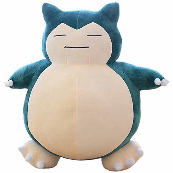 Picture of Jumbo Snorlax Plush Toy Pokemon Center Kabigon Soft Doll Animal Pillow 50cm suffered Plush Fluffy Figure Gift for Kids (50CM)