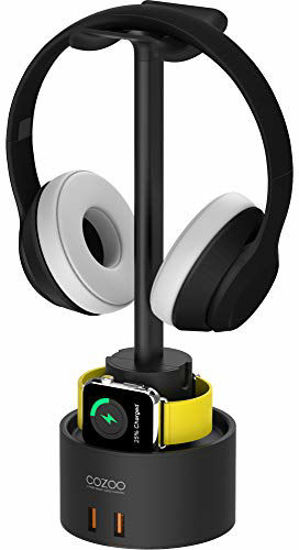 GetUSCart Headphone Stand with USB Charger COZOO Desktop Gaming