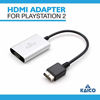 Picture of PS2 HDMI/PS2 AV Cable for All Sony Playstation 2 Models - Built in Switch to swap Between RGB or Component - PS2 to HDMI Converter Allows Any PS2 to Connect to Any HD TV - by Kaico