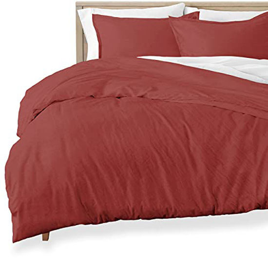 Bare Home Duvet Cover and Sham Set - Premium 1800 Ultra-Soft