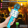 Picture of Niskite Fun Toys for 4-15 Year Old Girls, Handheld Karaoke Microphone for Kids Age 7-14,Birthday Gifts for 8 9 10 11 Years Old Boys Girls Blue