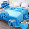 Picture of Soft Blanket King Size Fleece Warm Fuzzy Throw Blankets for The Bed Sofa Lightweight 350GSM HOZY Sky Blue 90" 108"