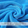 Picture of Soft Blanket King Size Fleece Warm Fuzzy Throw Blankets for The Bed Sofa Lightweight 350GSM HOZY Sky Blue 90" 108"