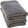 Picture of Hammam Linen Jumbo Large Bath Sheets Towels 2 Pack 35 x 70 Inches Soft and Absorbent, Premium Quality 100% Cotton Towels (Cool Grey, Bath Sheet)