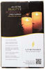 Picture of Luminara Moving Flame Flameless Pillar LED Candle, Vanilla Honey Scented Ivory - 5 In