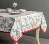 Picture of Maison d' Hermine Holly Time 100% Cotton Tablecloth for Kitchen Dining | Tabletop | Decoration | Parties | Weddings | Thanksgiving/Christmas (Square, 60 Inch by 60 Inch)