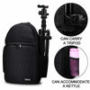 Picture of CADeN Camera Bag Sling Backpack for DSLR/SLR Mirrorless Camera Waterproof, Camera Case Compatible for Sony Canon Nikon Camera and Lens Tripod Accessories Black