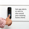 Picture of Introducing Blink Video Doorbell | Two-way audio, HD video, motion and chime app alerts and Alexa enabled - wired or wire-free (Black)