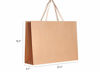 Picture of PAPERIST 6pcs 21.7x6.1x15.7" The Largest Jumbo Size sturdy Durable Giant XL paper bags, Perfect for Gift Bags