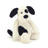 Picture of Jellycat Bashful Black & Cream Puppy Stuffed Animal, Large, 15 inches