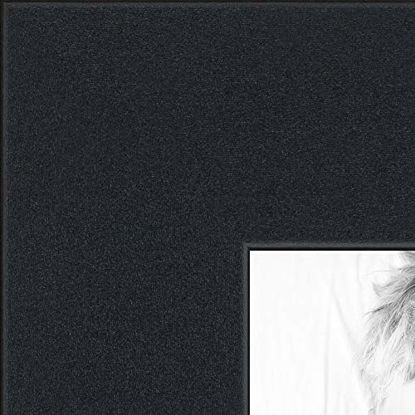 Picture of ArtToFrames 16x27 inch Satin Black Picture Frame, 2WOMFRBW26079-16x27