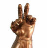 Picture of Thanos Infinity Gauntlet Glove LED Light PVC The Hero Cosplay Props Bronze