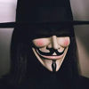 Picture of NEVLANTII V for Vendetta Guy Fawkes Mask Anonymous Mask Halloween Costume Hackers Mask Cosplay Party Mask One Size