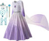 Picture of Funna Costume for Girls Princess Dress Up Costume Cosplay Fancy Party with Accessories Purple, 4T