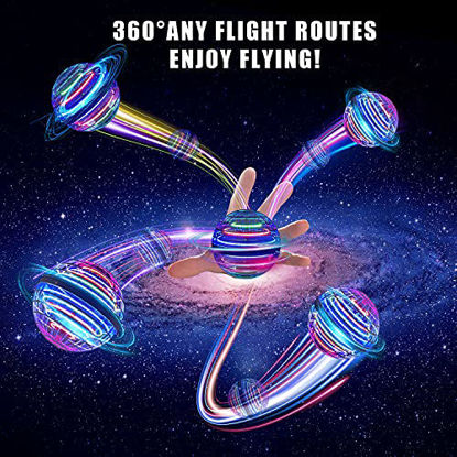 Picture of Flying Ball Toys Mini Drone Flying Ball 360¡ã Rotating Magic Controller USB Rechargeable Built-in RGB Lights Magic Flying Toys,Great Surprise and Safe Gift for Kids Outdoor Indoor [2021 Upgraded]