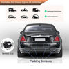Picture of Wireless Car Parking Sensor, Reverse Radar System with 4 Parking Sensors, Wireless LED Distance Display with Sound Warning + 4 Black Color Car Reverse Parking Sensor for Auto Vans RV Trailer