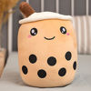 Picture of VHYHCY Cute Stuffed Boba Plush Bubble Tea Plushie Pillow Milk Tea Cup Pillow Food Plush, Soft Kawaii Hugging Plush Toys Gifts for Kids(Brown, 19.6 inch)