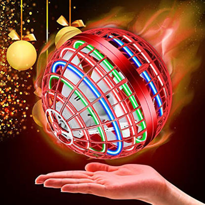 Picture of Flying Ball Toy Orb Pro Flying Toys Hover Ball for Kids Adults Magic Flying Orb 360°Rotating with Charming LED Indoor Outdoor 2021 Hot Toys for Christmas Festival