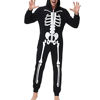 Picture of Halloween Cosplay Costume Family Matching Hoodies Romper Night Club Party Jumpsuit Top (Black,Kids 5-6T)