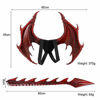 Picture of Himine Dragon Wings Props Cosplay Wing with Tail (Red)