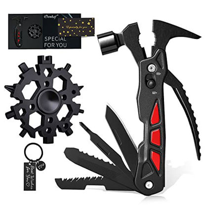 2 Pcs Snowflake Tools 18-in-1 Stainless Steel Snowflakes Multi-tool Fathers  Day Giftss for Husbands, Keychain Multitool New Tools and Gadgets Cool and  Unique Fathers Day Gift 