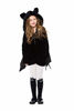 Picture of yolsun Girls' Vampire bat Costume, Halloween Animal Cute Dress up (6-7ySuggested Height:48"-53", Black-1)