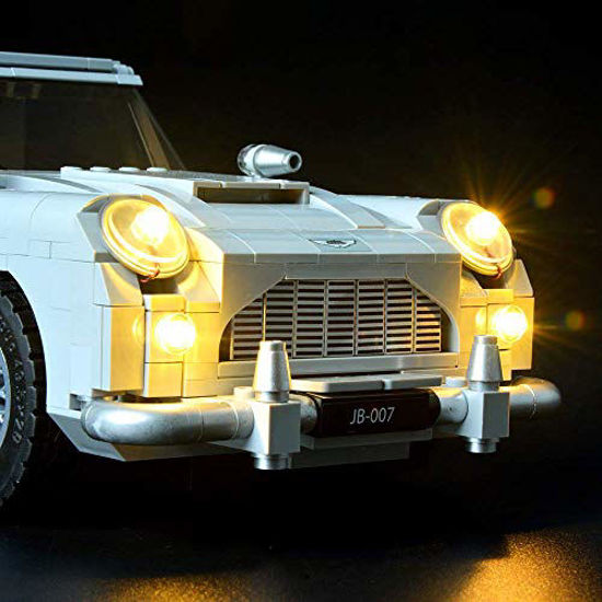 Picture of Briksmax Led Lighting Kit for James Bond Aston Martin DB5 - Compatible with Lego 10262 Building Blocks Model- Not Include The Lego Set