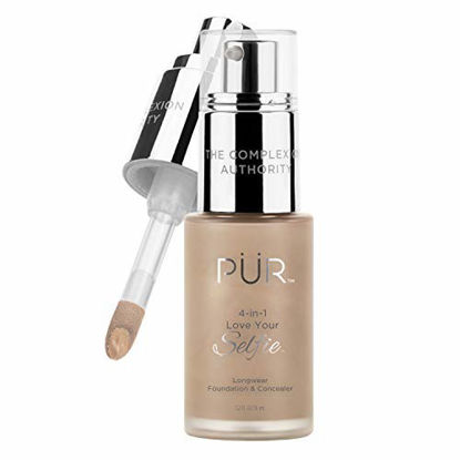 Picture of PÜR 4-in-1 Love Your Selfie Longwear Foundation & Concealer, Tn3, 1.2 Fl Oz