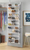 Picture of Whitmor 36-Pair Rack-White Over The Door Shoe Organizer