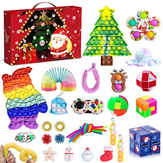 Fidget Toys Advent Calendar 2021 for Kids,Christmas India