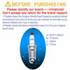 Picture of HiVehicle Iridium Spark Plug OE12621258 41 110 - Pack of 8, For Chevy GMC Cadillac Buick,Hummer,Isuzu,Pontiac,Saab