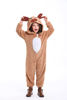 Picture of Gomukot Kids Reindeer Costume Christmas Deer Romper Jumpsuit for Boys and Girls One Piece Outfit (Deer, 8-9 Years)