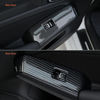 Picture of Thenice for 11th Gen Civic Window Control Panel Door Armrest Cover Door Lock Switch Trim for Honda Civic 2022 Sedan Hatchback -Carbon Fiber Grain