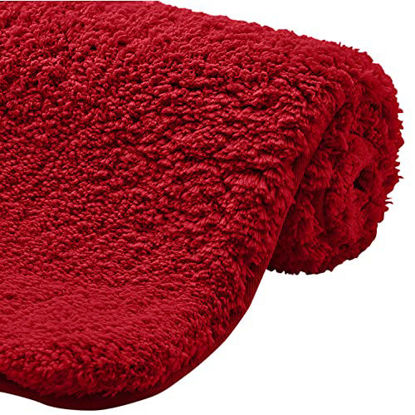 Gorilla Grip Original Luxury Chenille Bathroom Rug Mat, 48x24, Extra Soft  and Absorbent Shaggy Rugs, Machine Wash and Dry, Perfect Plush Carpet Mats  for Tub, Shower, and Bath Room, Grey 