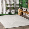 Picture of nuLOOM Wynn Braided Indoor/Outdoor Accent Rug, 2' x 3', Ivory