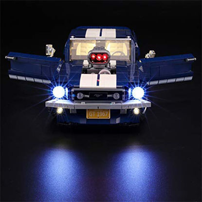 Picture of Lightailing Light Set for (Creator Expert Ford Mustang) Building Blocks Model - Led Light kit Compatible with Lego 10265(NOT Included The Model)