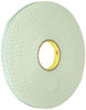 Picture of 3M 4032 Natural Polyurethane Double Coated Foam Tape, 3" width x 5yd length (1 roll)