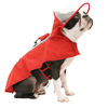 Picture of Gooby - Raincoat, Adjustable Rain Cap with See Through Visor, Red, X-Large